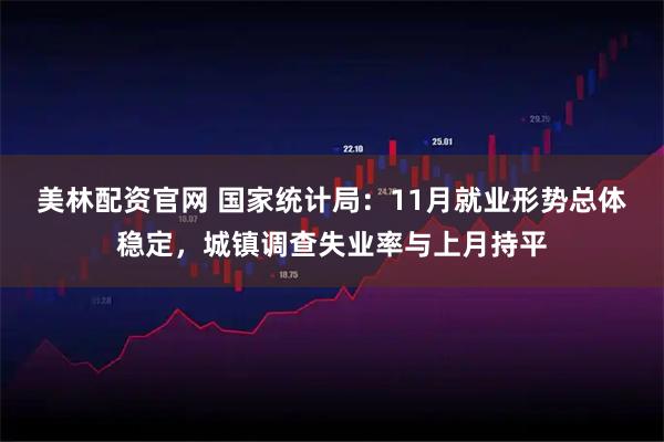 美林配资官网 国家统计局：11月就业形势总体稳定，城镇调查失业率与上月持平